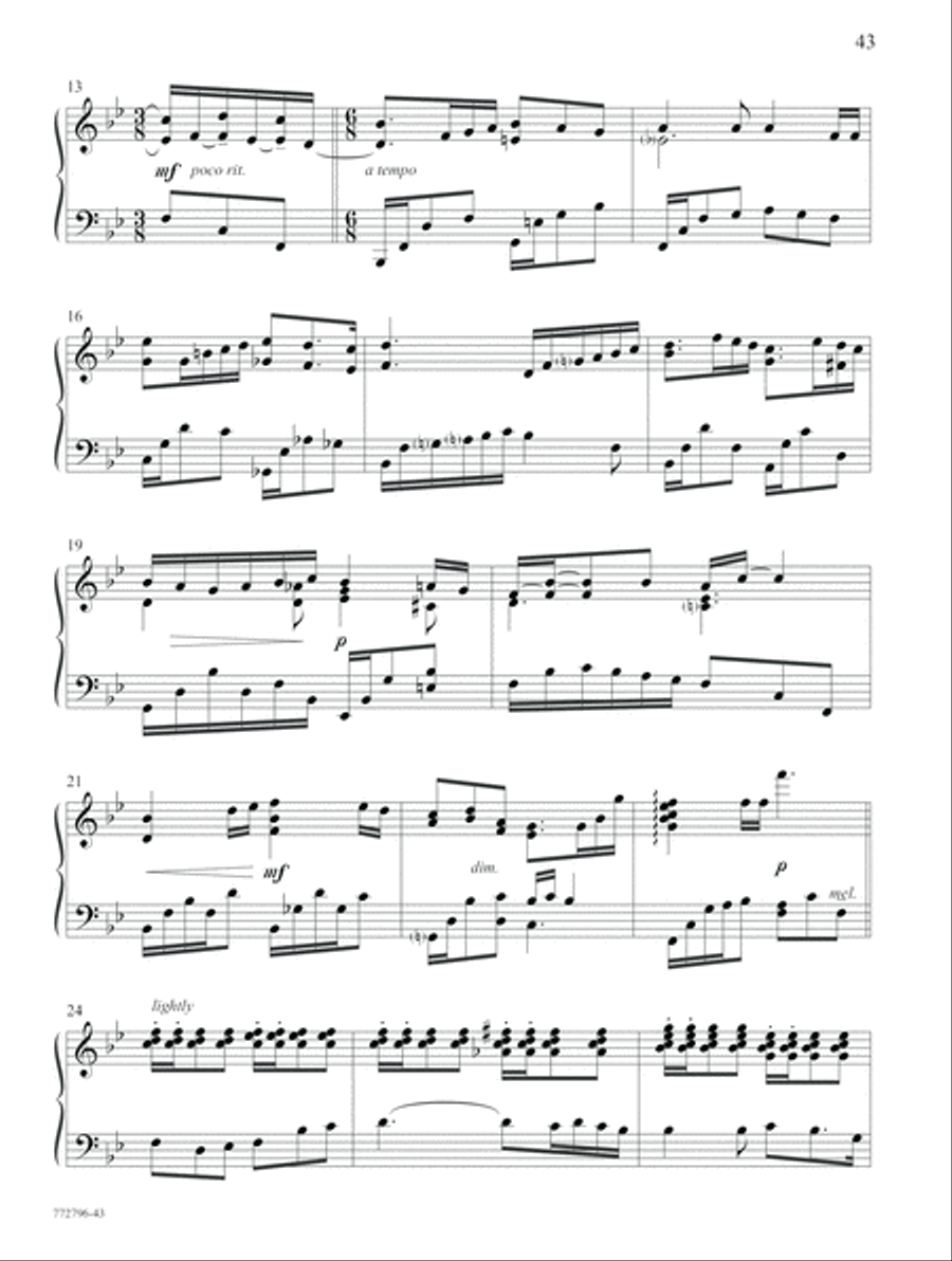 Crucified and Triumphant King! Piano Solo scores gallery preview page 21