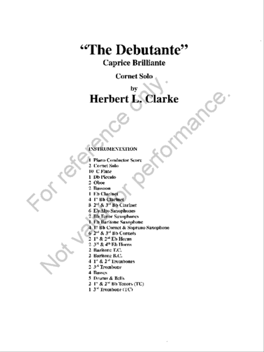 The Débutanté The Débutanté Concert Band scores gallery preview page 2