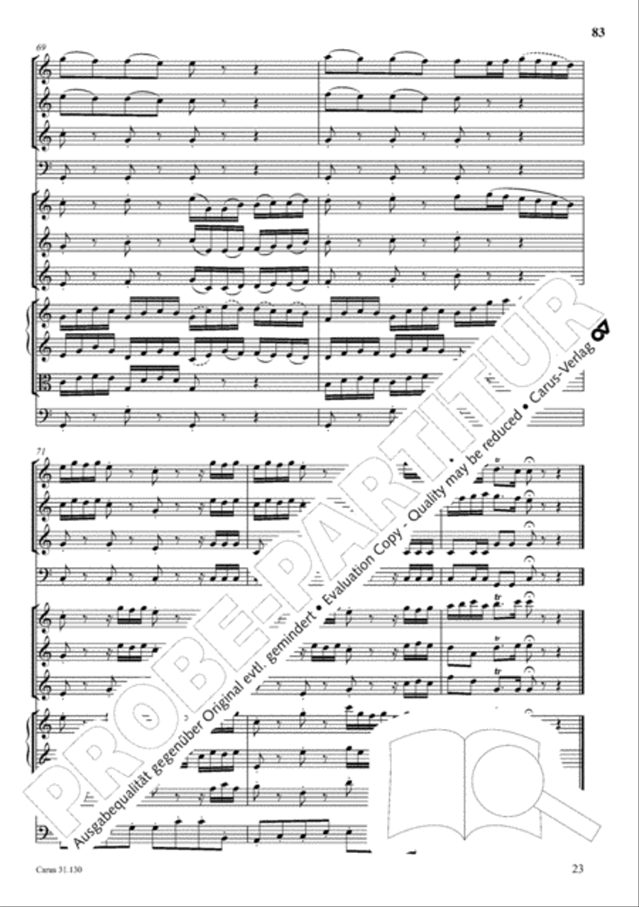 The Complete Sacred Vocal Works (Das geistliche Vokalwerk) Voice scores gallery preview page 84