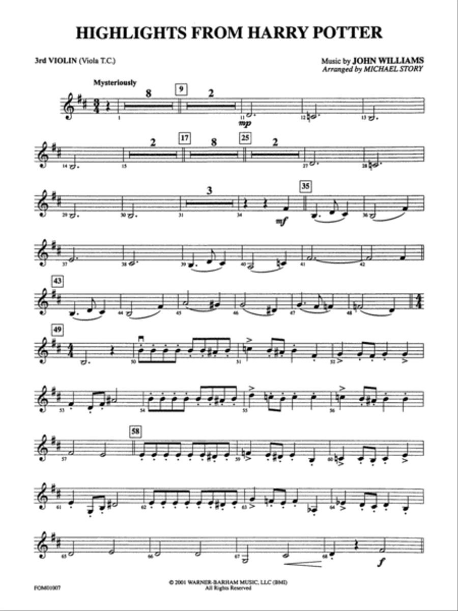 Potter violin store