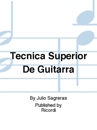 Book cover for Tecnica Superior De Guitarra