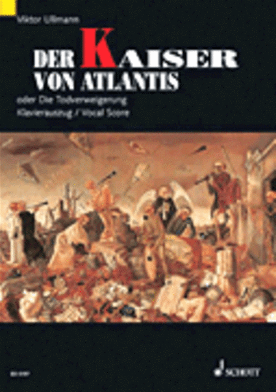 Der Kaiser von Atlantis, Op. 49b Saxophone scores gallery preview page 1
