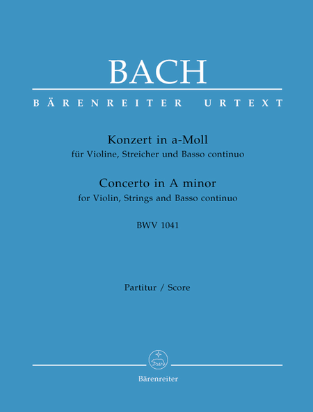 Concerto in A minor for Violin, Strings and Basso Continuo