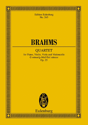 Book cover for Piano Quartet G minor