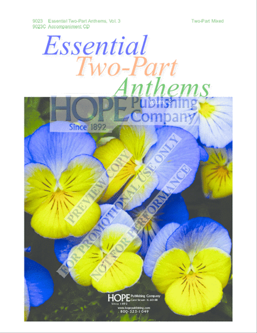 Essential Two-Part Anthems, Vol. 3 2-Part scores gallery preview page 2