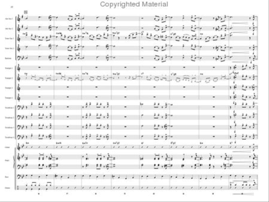 Minor Details Jazz Ensemble scores gallery preview page 9