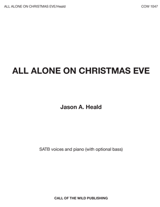 "All Alone on Christmas Eve" for SATB voices and piano