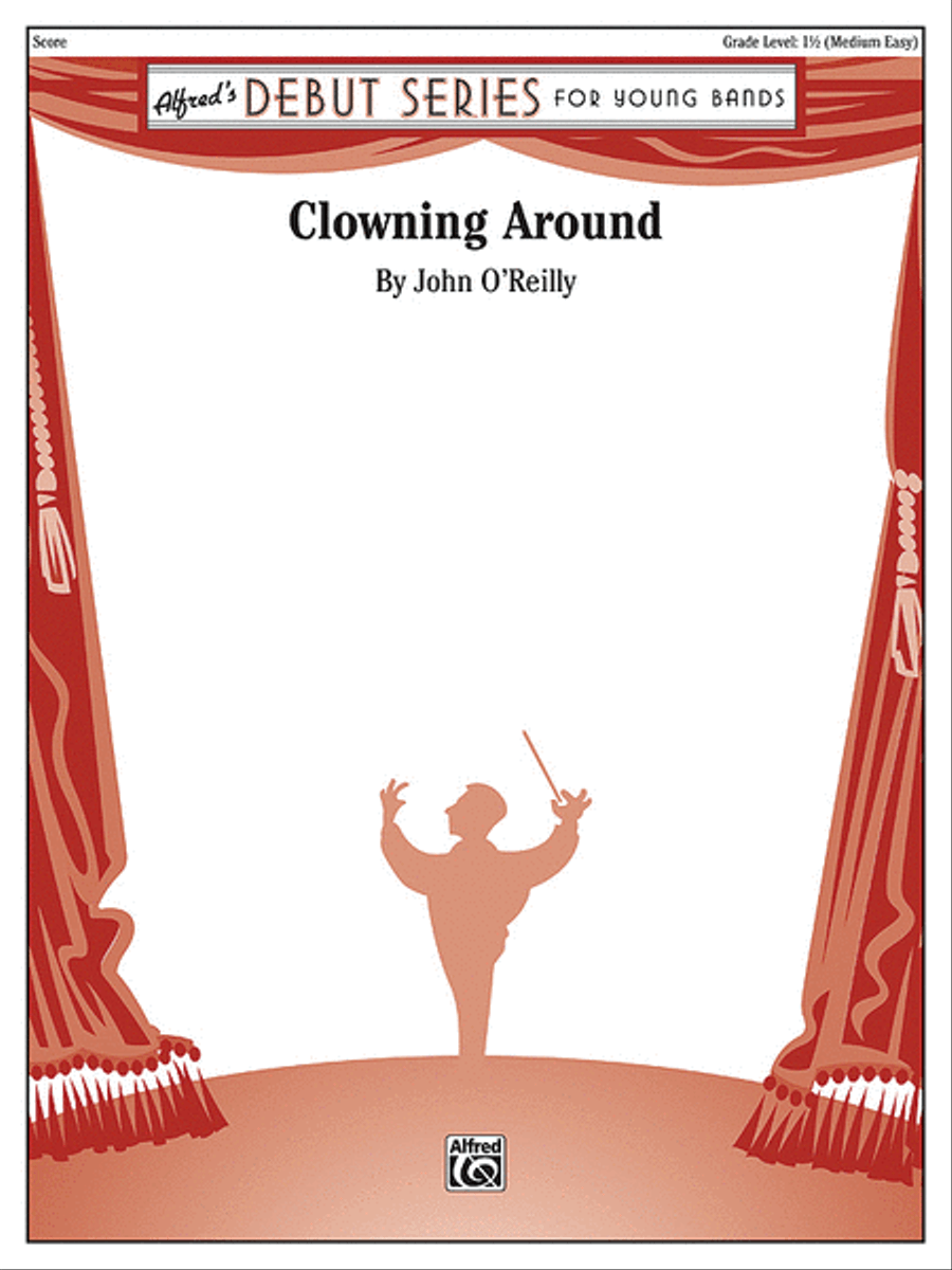 Clowning Around Concert Band scores gallery preview page 1
