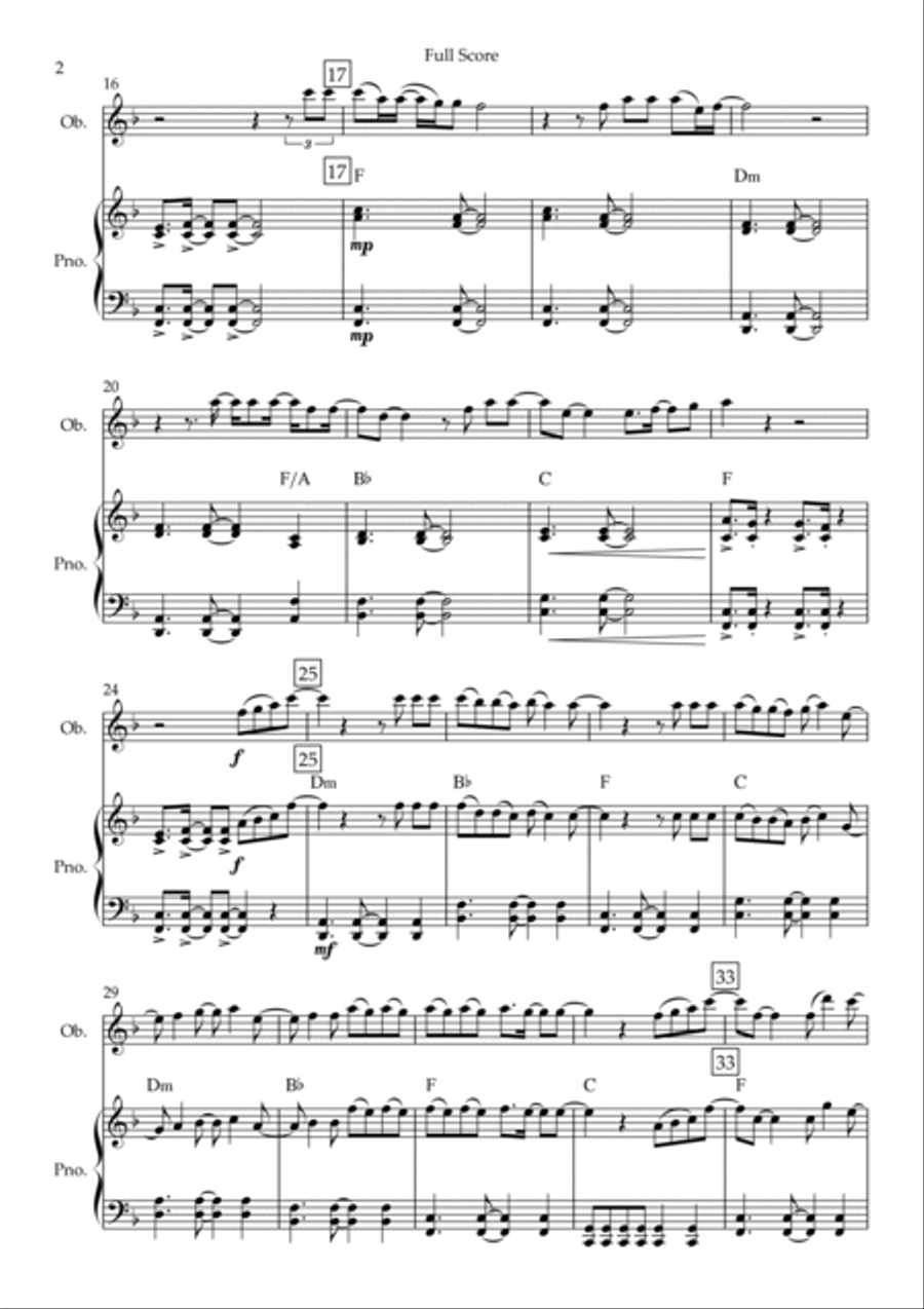 My Only One (no Hay Nadie Mas) Piano scores gallery preview page 2