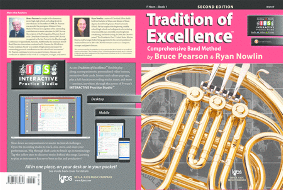 Tradition of Excellence Book 1 - F Horn Concert Band Methods scores gallery preview page 2