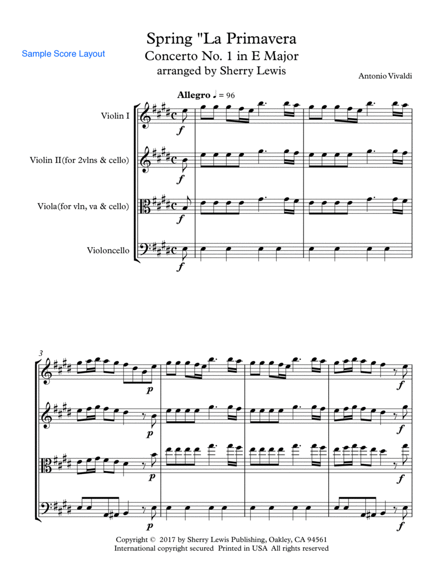 Primavera violin store