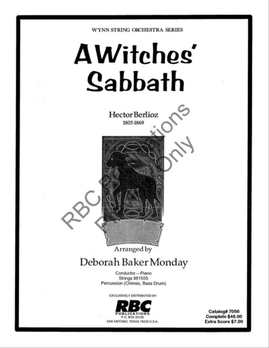 Witches Sabbath Witches Sabbath String Orchestra scores gallery preview page 2