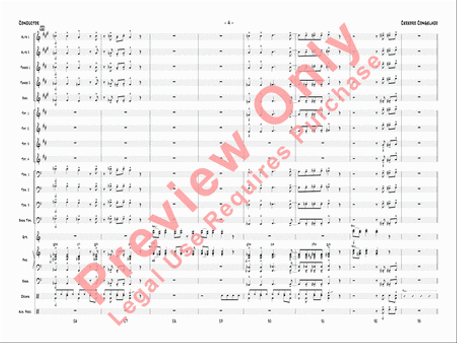Cerebro Congelado Jazz Ensemble scores gallery preview page 7