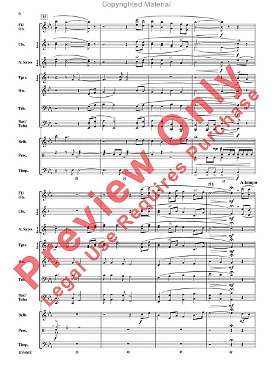 Heartland Heartland Concert Band scores gallery preview page 7