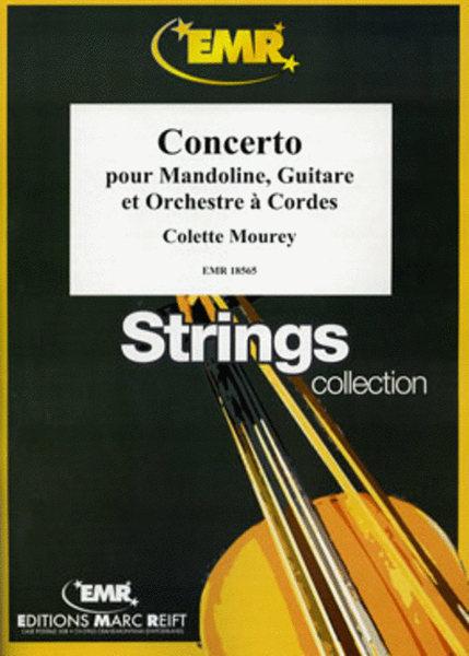 Concerto by Colette Mourey Mandolin - Sheet Music