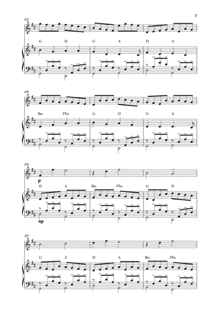 Canon in D for Violin and Guitar - Very Easy Guitar Chords image number null