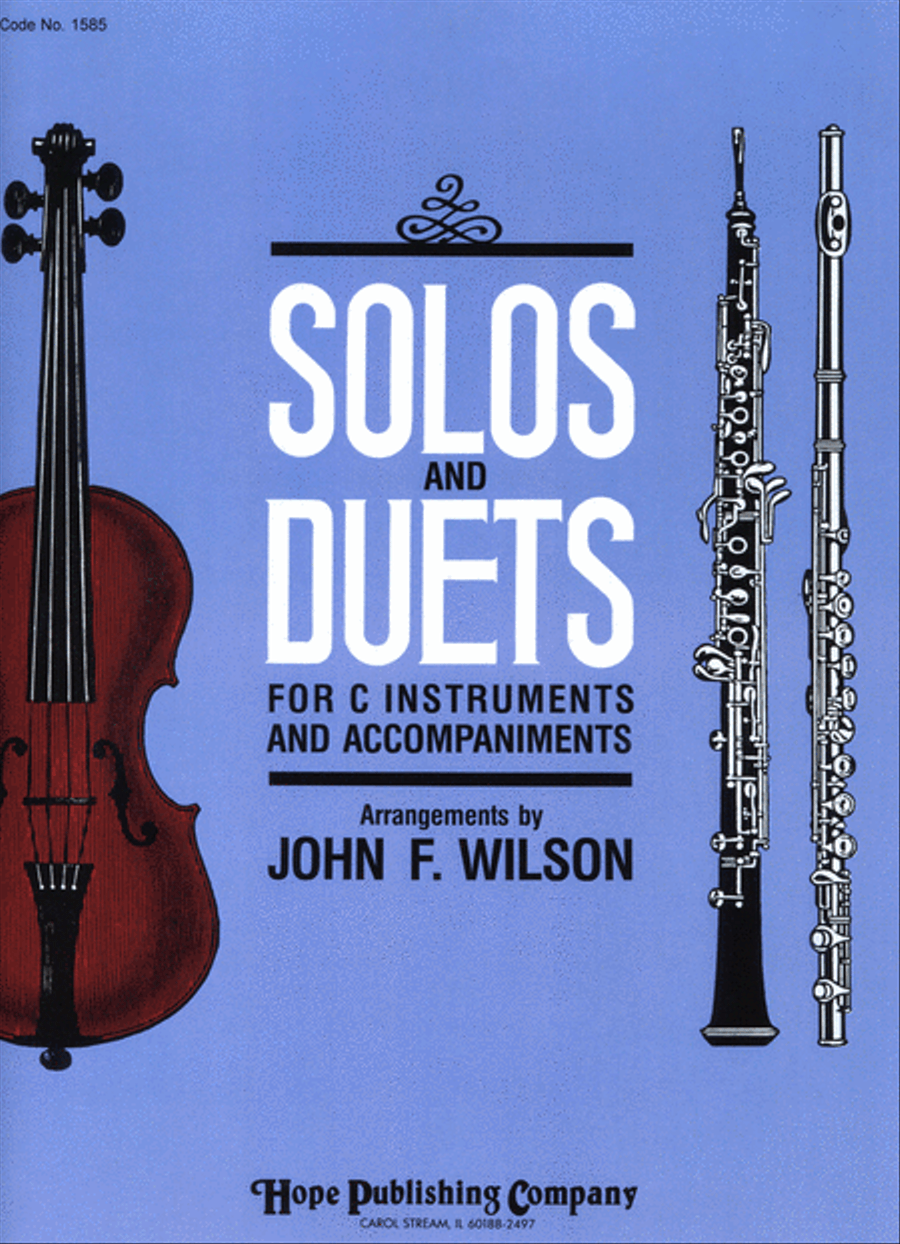 Solos and Duets - for C Instruments and Accompaniments (Volume I) Piano Accompaniment scores gallery preview page 1
