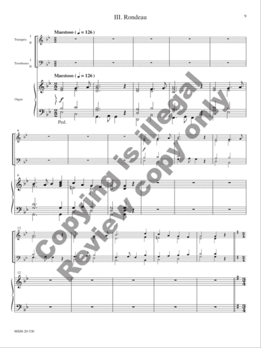 Sonata da Chiesa Sonata da Chiesa Organ scores gallery preview page 14