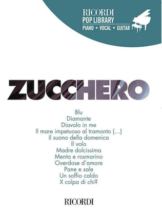 Book cover for Zucchero