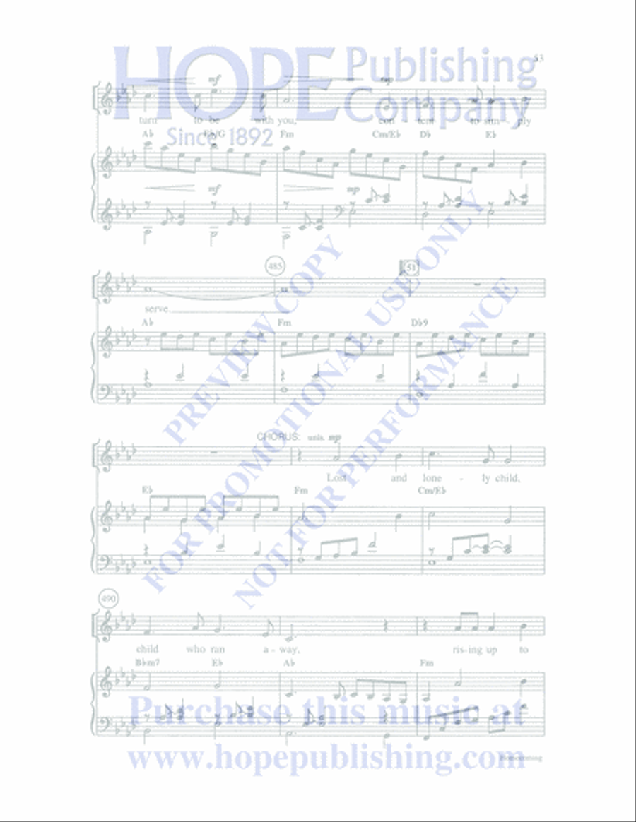 Once Upon a Parable Unison Choir scores gallery preview page 53