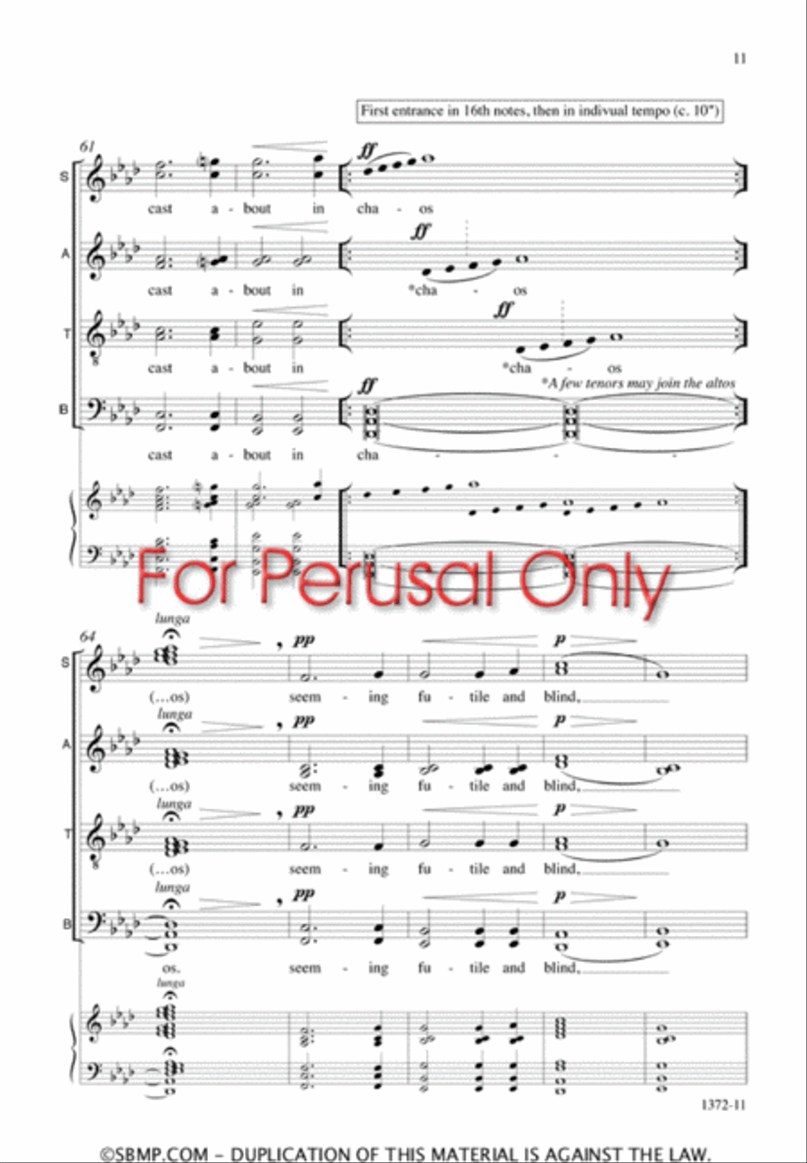 Infinity - SATB divisi Octavo Divisi scores gallery preview page 10