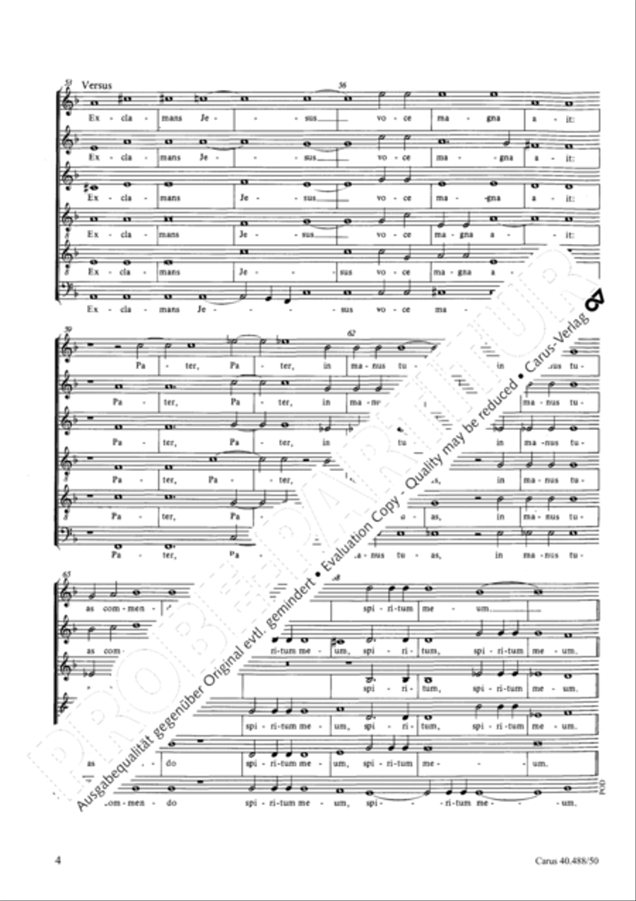 Tenebrae factae sunt Choir scores gallery preview page 5