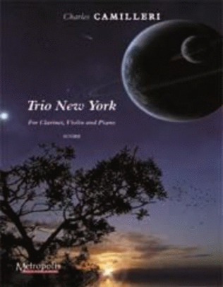 Book cover for Trio New York for Clarinet, Violin and Piano