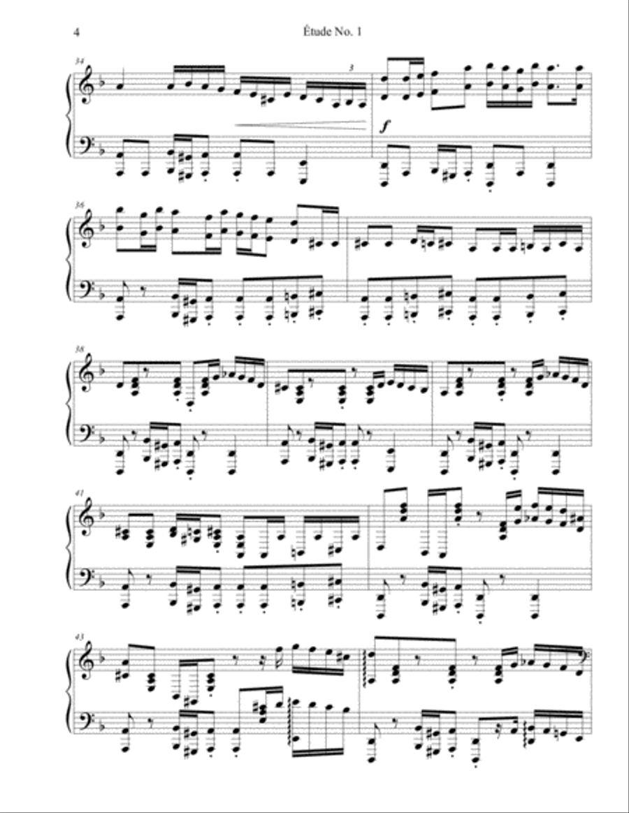 Étude No. 1 