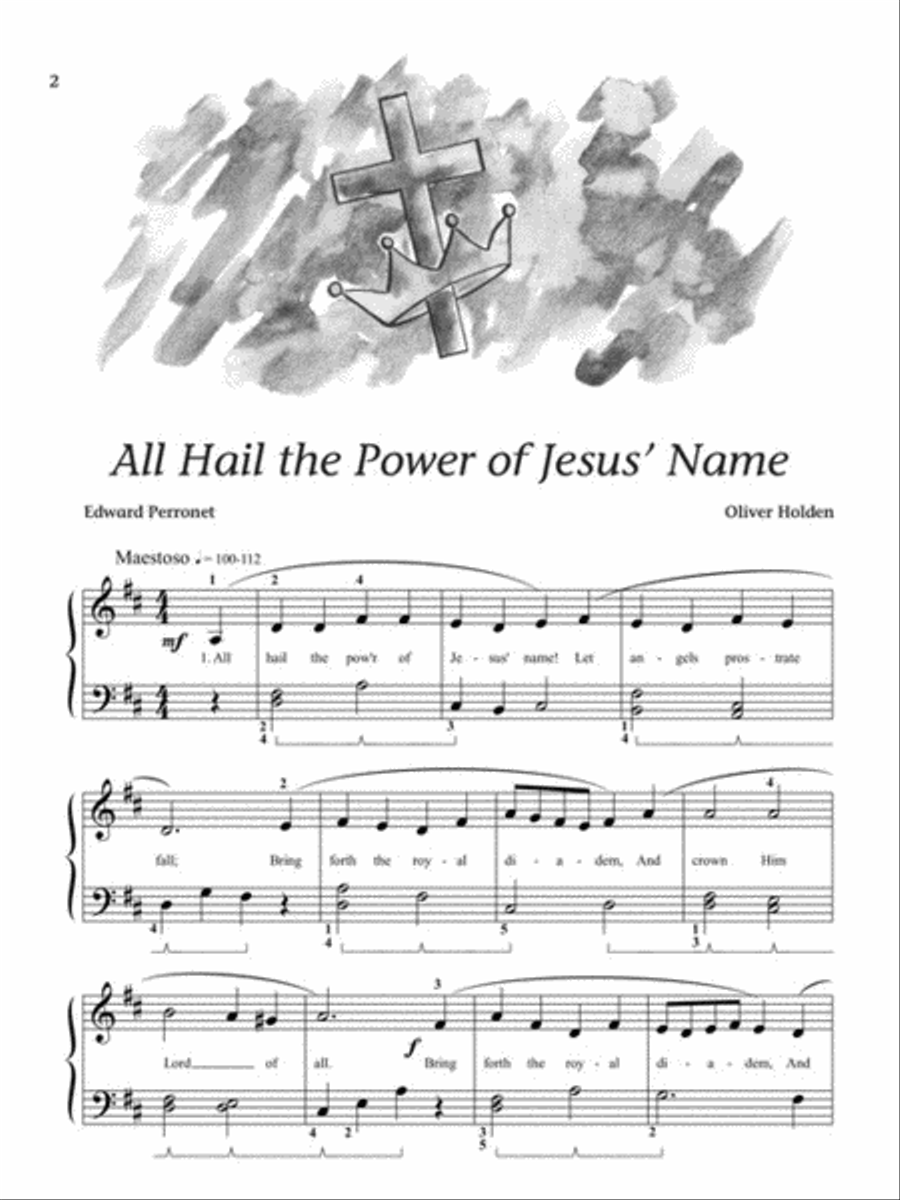 Sacred Solos – Level Three Piano Method scores gallery preview page 3