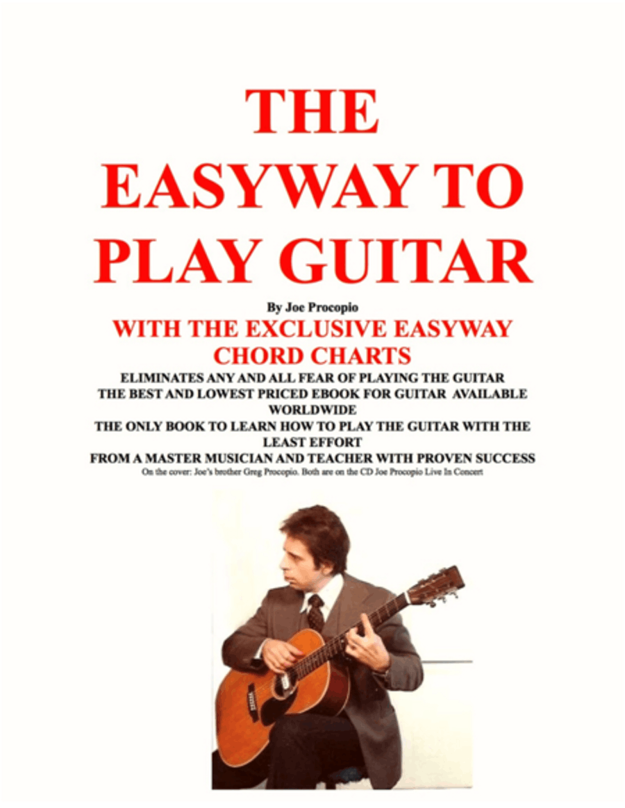 THE EASYWAY TO PLAY GUITAR Electric Guitar scores gallery preview page 1