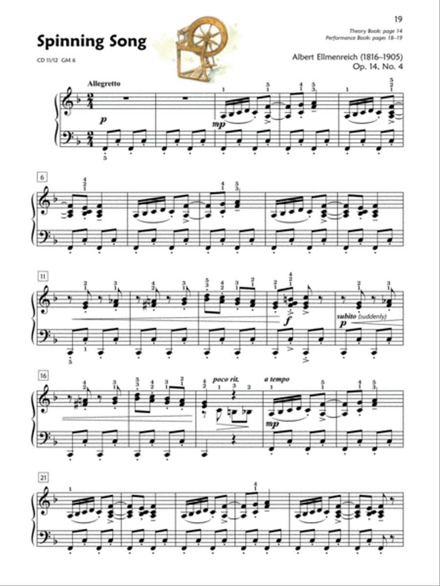 Premier Piano Course Lesson Book, Book 6 Piano Method scores gallery preview page 5
