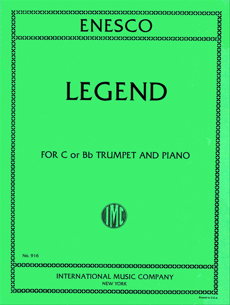 Legend (Trumpet In B Flat Or C)