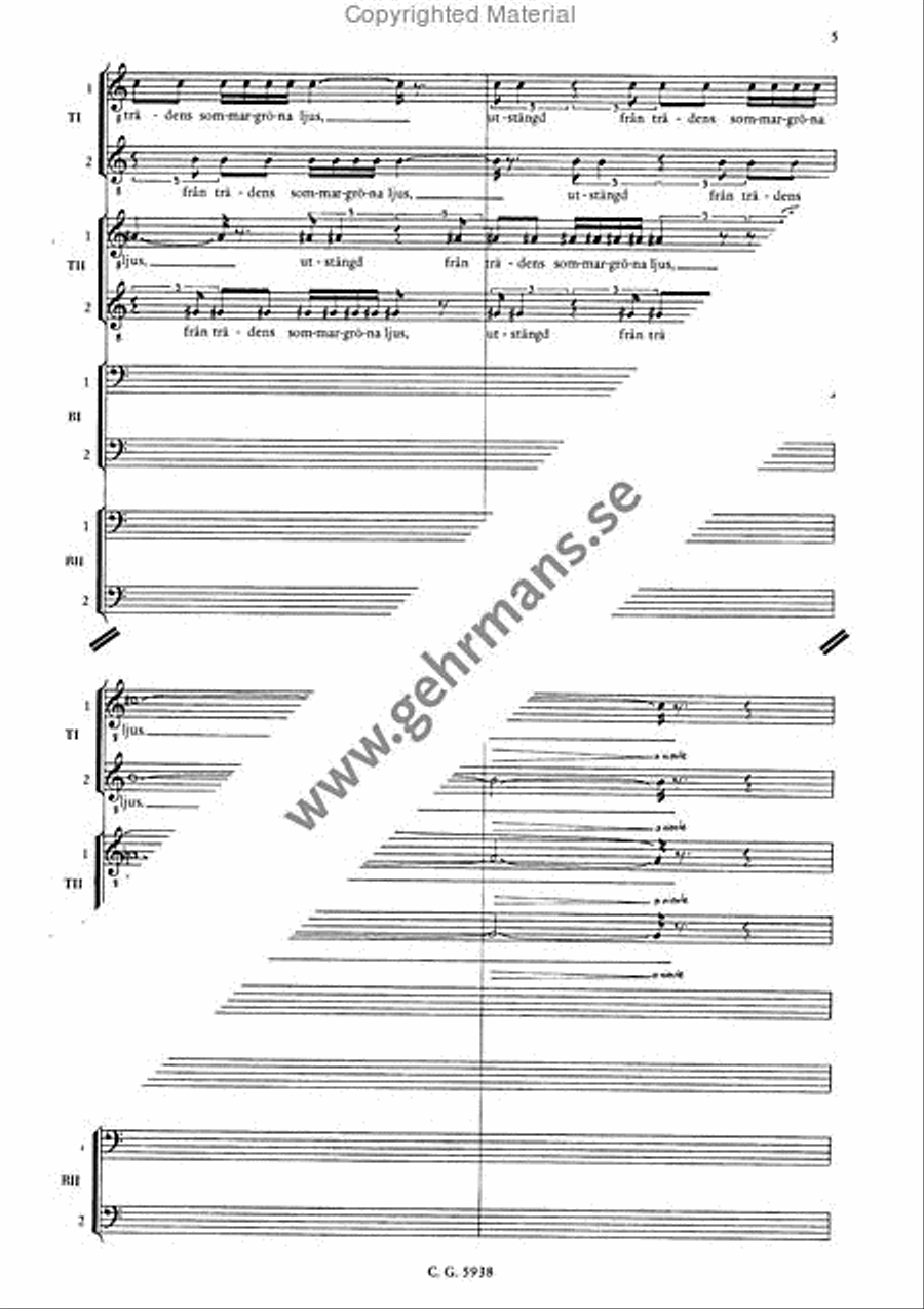 Gryningsvind Divisi scores gallery preview page 6