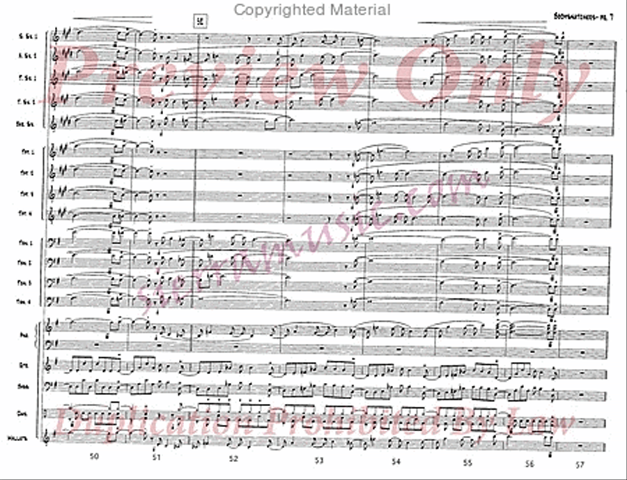 Bodysnatchers Bodysnatchers Jazz Ensemble scores gallery preview page 8