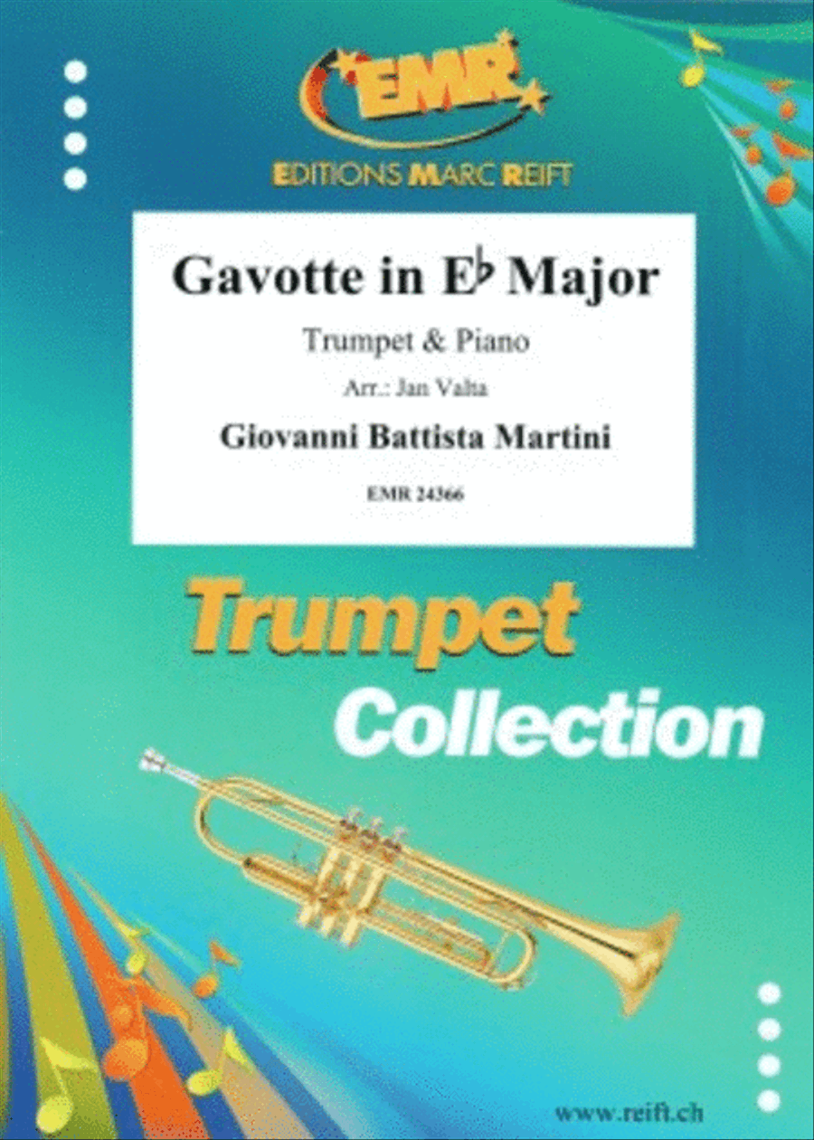 Gavotte in Eb Major Gavotte in Eb Major Trumpet Solo scores gallery preview page 1