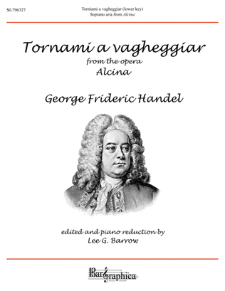 Book cover for Tornami a vagheggiar (lower key)