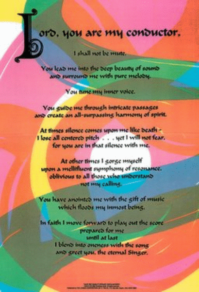 Poster - The Musician's Psalm