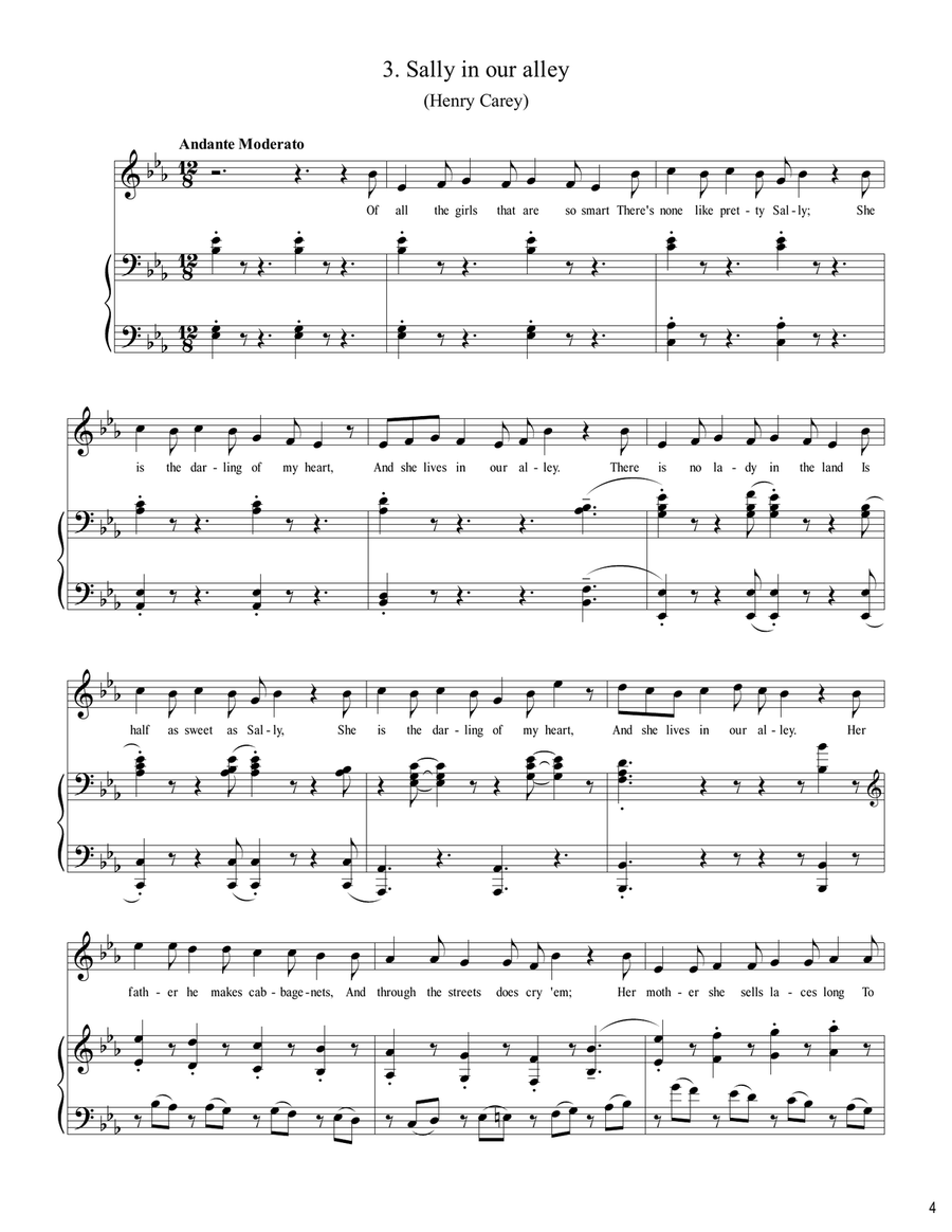 Three Lasses Voice scores gallery preview page 5