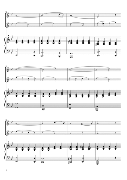 Caccini "Ave Maria" Piano trio/oboe duo image number null