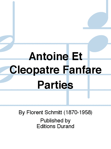 Antoine Et Cleopatre Fanfare Parties
