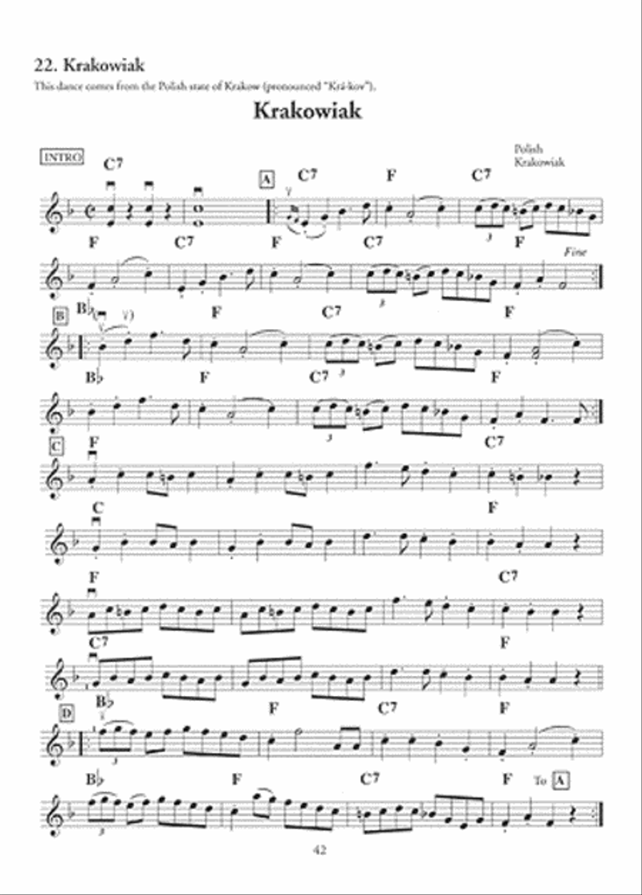 Fiddling Around the World Violin scores gallery preview page 4