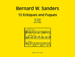 Book cover for 12 Eclogues and Fugues