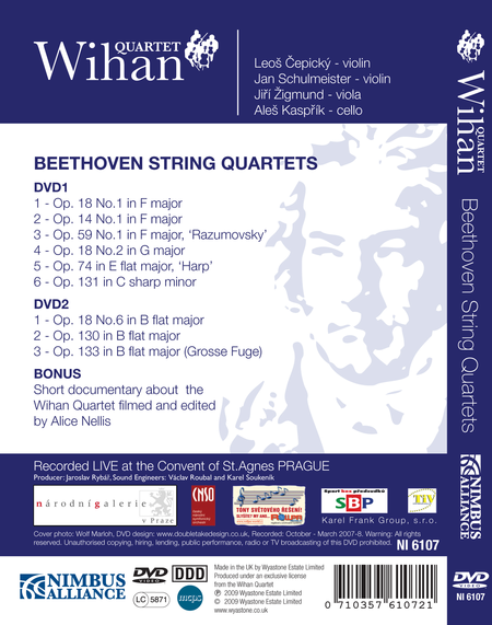 String Quartets Live (DVD)