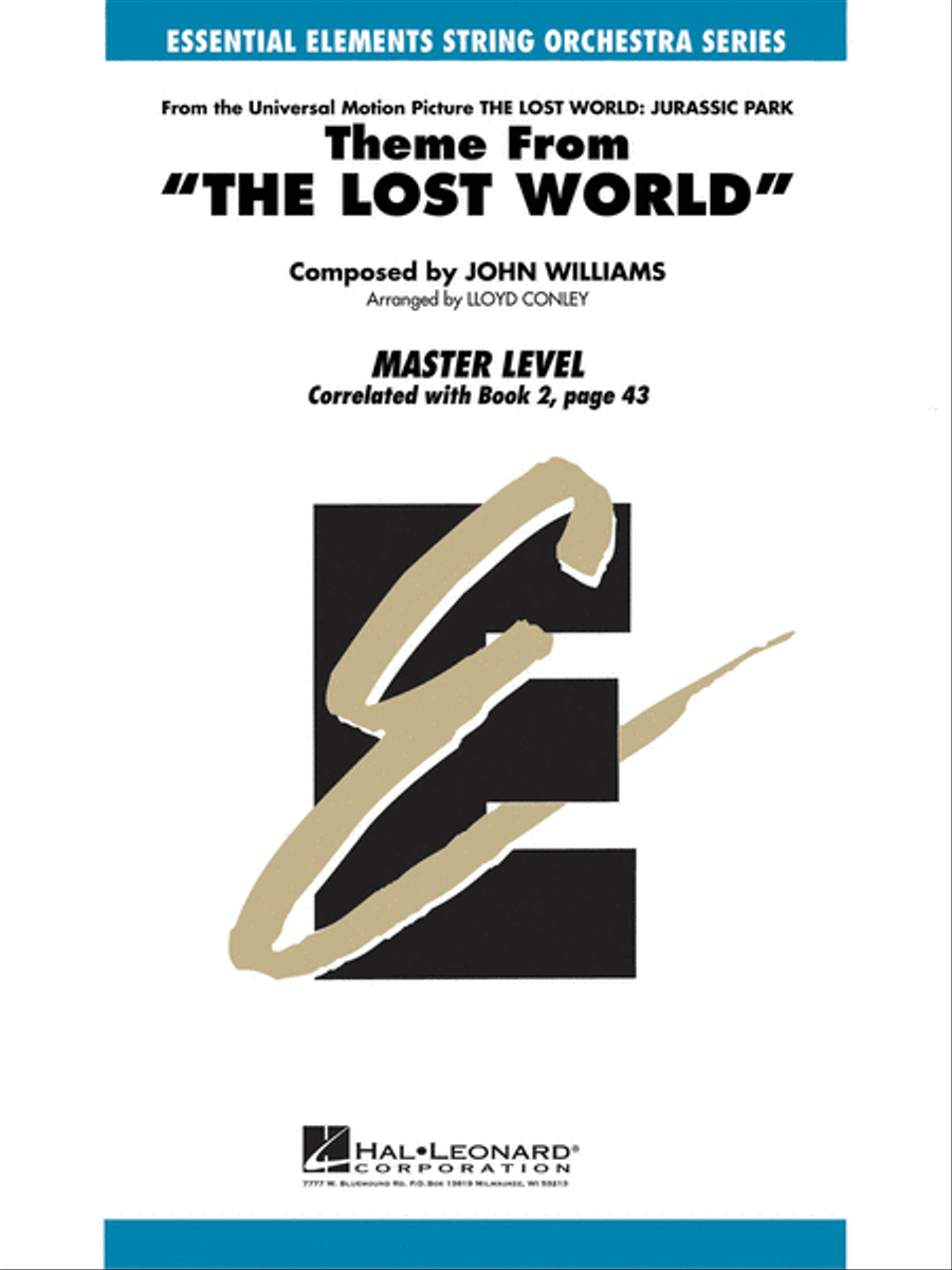 Theme from Lost World Orchestra scores gallery preview page 1