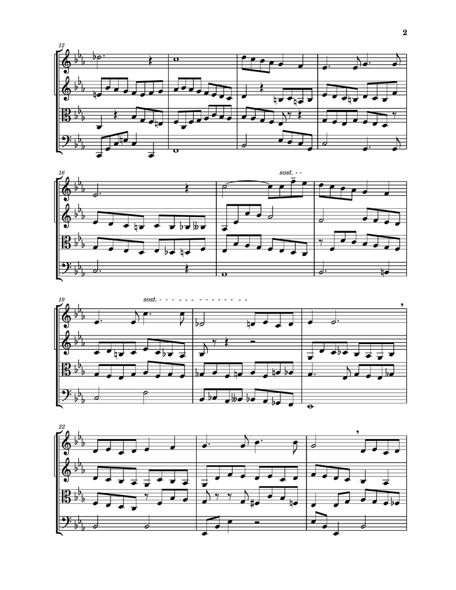 Isn't It Romantic? String Quartet scores gallery preview page 2