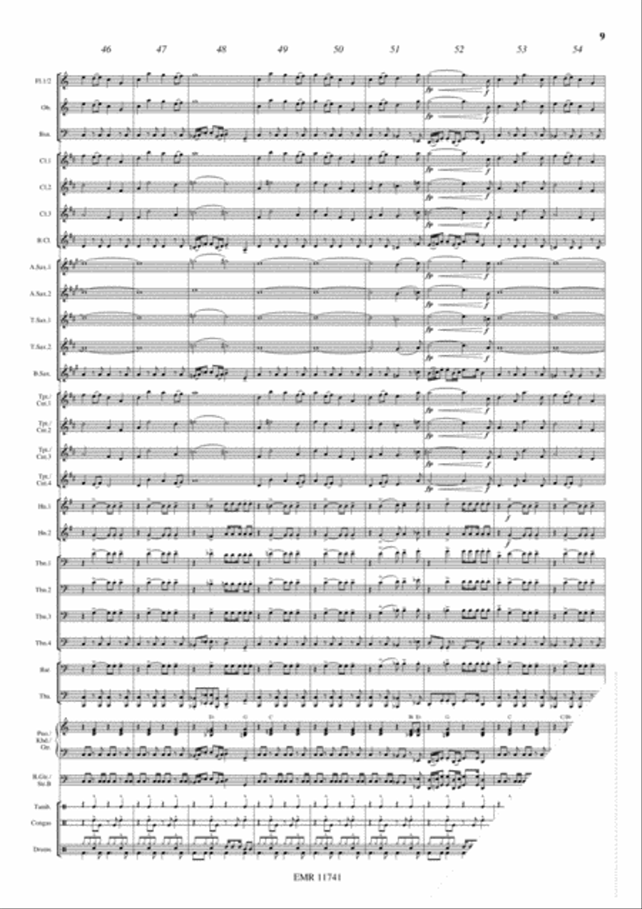 Dallas Dallas Concert Band scores gallery preview page 10
