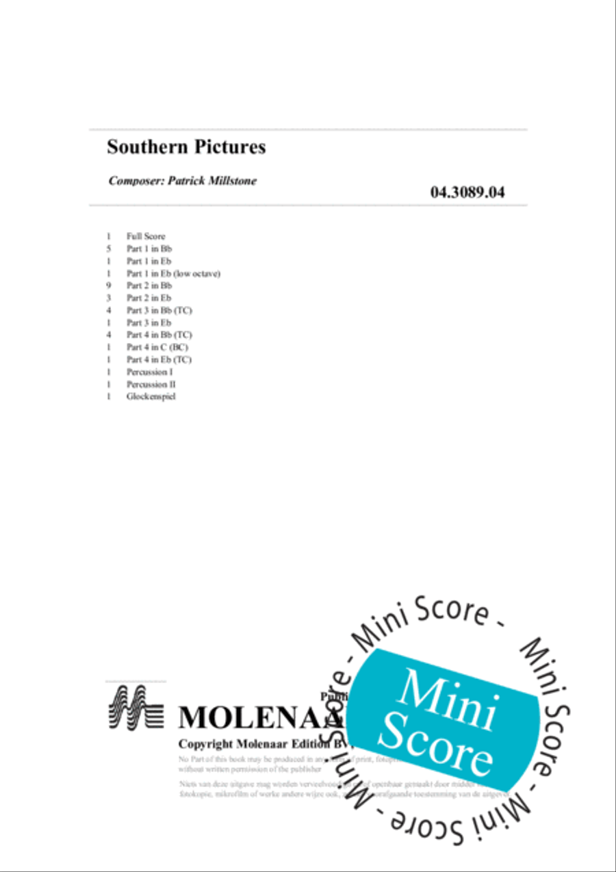 Southern Pictures Brass Ensemble scores gallery preview page 4
