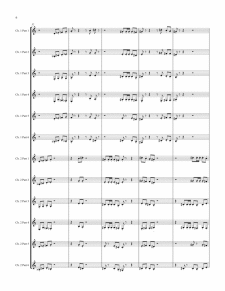 Antiphony for 8-12 part Horn Choir image number null