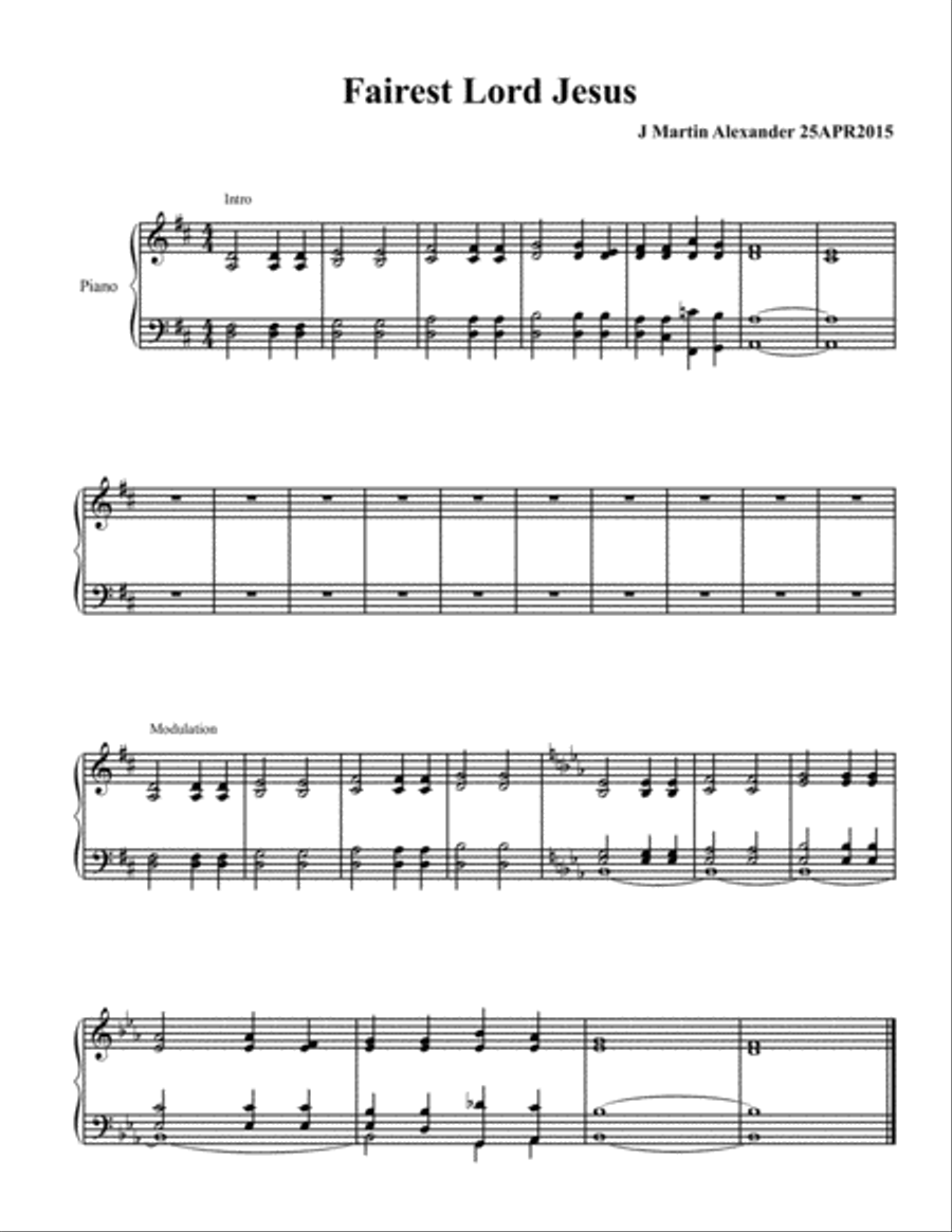 Hymn Introductions and Modulations - Book XI Organ Solo scores gallery preview page 5