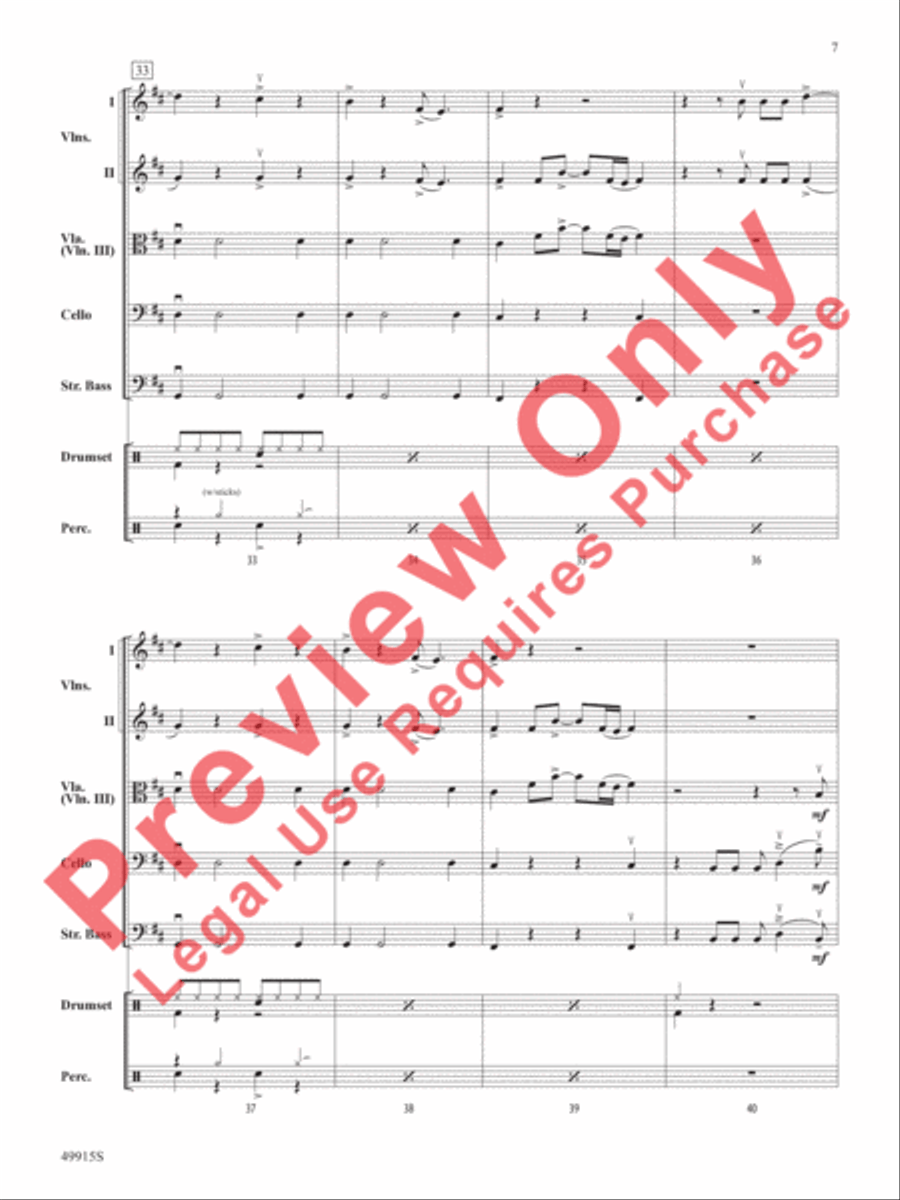 Enemy String Orchestra scores gallery preview page 8